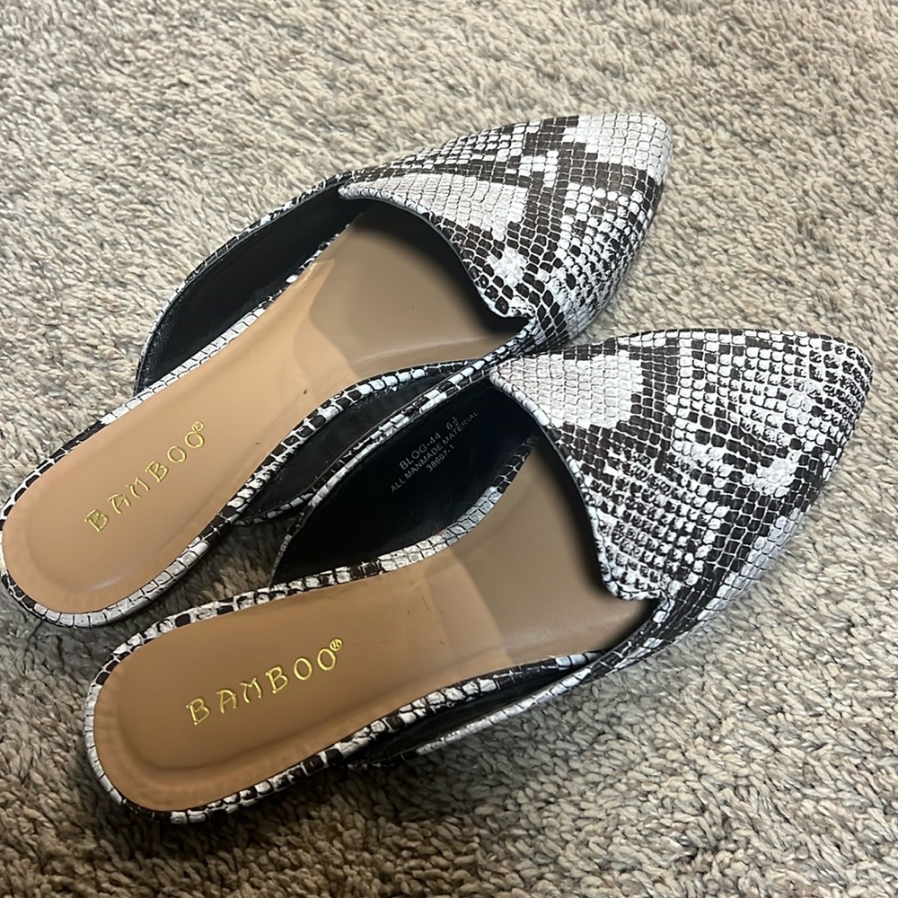 Bamboo brand mules